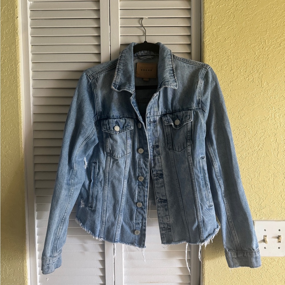 Blank NYC Light Blue Jean Jacket